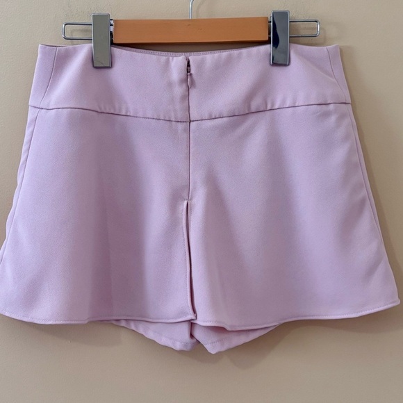 EXPRESS| Pink A-Line Mini Skirt w/Shorts Sz 2 - Picture 2 of 6